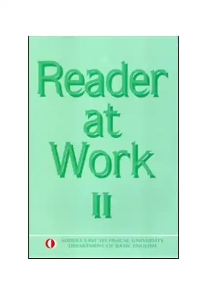 Odtü Yayıncılık Reader At Work 2 İngilizce Okuma Becerileri Geliştirici Kitap