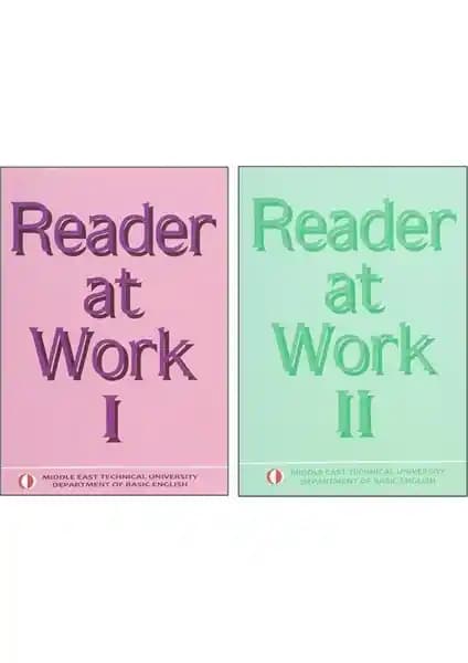 ODTÜ Yayınları Reader At Work 1 + 2 Tam Set İngilizce Öğrenme ve Okuma Geliştirme Materyali