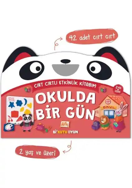 Okul Temalı Çocuk Etkinlik Kitabı: Gelişim ve Öğrenmeyi Destekleyen Eğlenceli İçerik