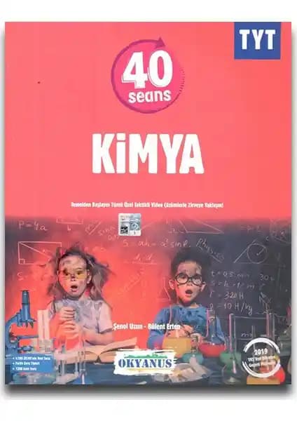 Okyanus Yayınları TYT 40 Seansta Kimya Kitabı Sınava Hazırlık ve Öğrenme İçin Güncel Kaynak