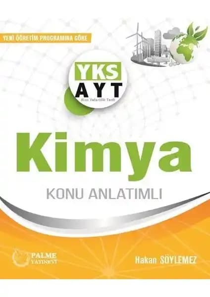 Palme Yayıncılık AYT Kimya Konu Anlatım Kitabı Güncel Müfredat ve Detaylı İçerik