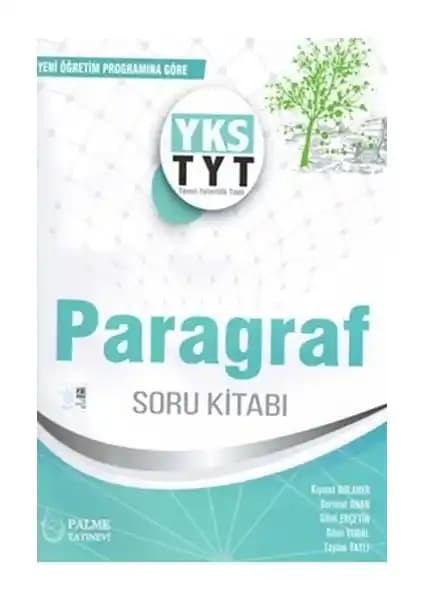 Palme Yayıncılık TYT Paragraf Soru Kitabı Öğrencilerin Başarısını Artırmaya Yönelik Güvenilir Kaynak