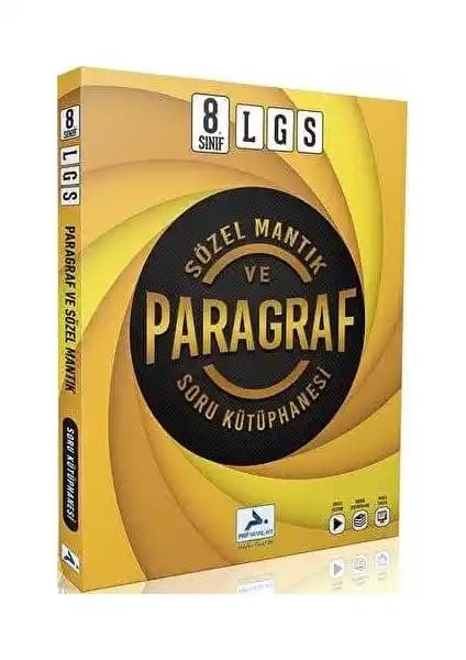 Paraf Yayınları 8. Sınıf Sözel Mantık ve Paragraf Soru Kütüphanesi Güncel İçeriklerle