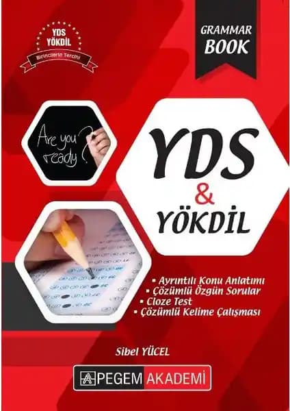 Pegem Akademi YDS YÖKDİL Grammar Book: İngilizce Dilbilgisi ve Kelime Çalışmaları İçin Güçlü Kaynak