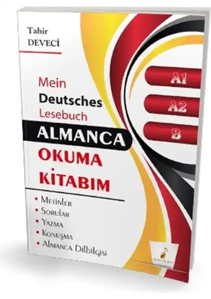 Pelikan Tıp Teknik Yayıncılık Almanca Okuma Kitabı A1-A2-B Seviyeleri 2023 Günlük ve Mesleki Almanca İçin