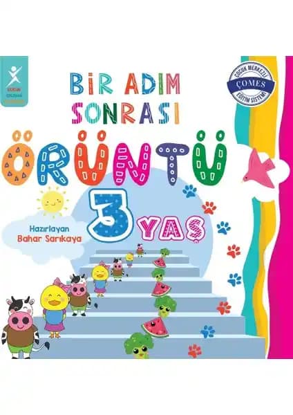 Peta Kitap Bir Adam Sonrası Örüntü 3 Yaş Çocuklar İçin Eğitimsel Bilişsel ve Motor Gelişim Kitabı