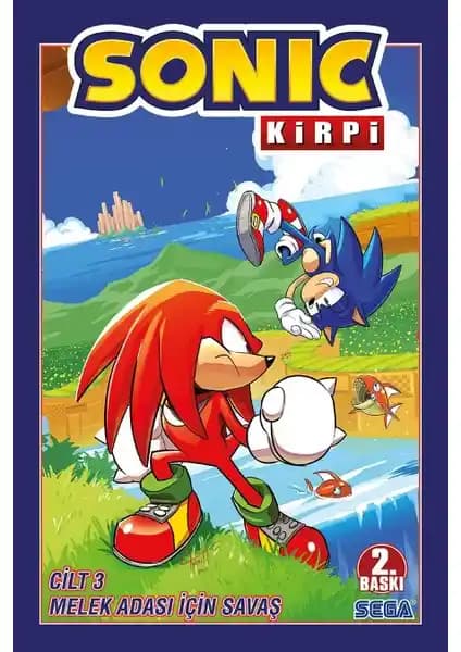 Presstij Kitap Sonic Cilt 3 Melek Adası İçin Savaş Macera ve Kahramanlık Hikayesi