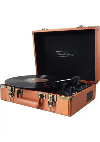 Record Master T317UB Retro Pikap: Modern Teknoloji ve Nostaljiyi Bir Arada Sunan Şık Tasarım