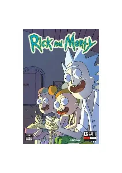 Rick and Morty Sayı 6 Kapak A: Türkçe Çizgi Roman, Mizahi ve Bilim Kurgu Temalı Koleksiyon Eseri