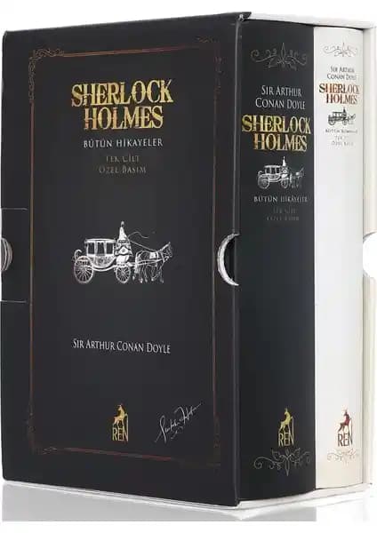 Sherlock Holmes Bütün Eserleri Ciltli Set: Klasik Dedektif Hikayeleri Koleksiyonu