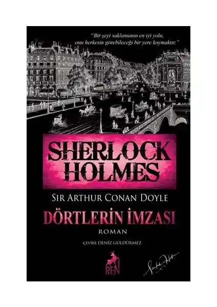 Sherlock Holmes'un Dörtlerin İmzası Romanı Türkçe Edition ve Özgün Özellikleri