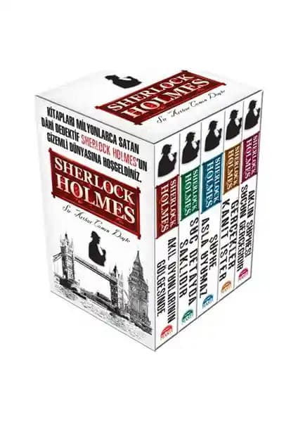 Sherlock Holmes Zekanın ve Gerçeğin İzinde 5 Kitaplık Seti - Türkçe Çeviri ve Koleksiyon İçeriği