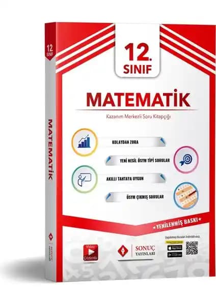 Sonuç Yayınları 12. Sınıf Matematik Modüler Soru Bankası Seti: Sınava Hazırlık ve Pratik Çözüm Kaynağı