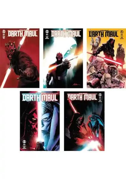 Star Wars Darth Maul Set 1-5 Çizgi Romanleri Türkçe Büyük Boy Baskı Detaylı Hikaye