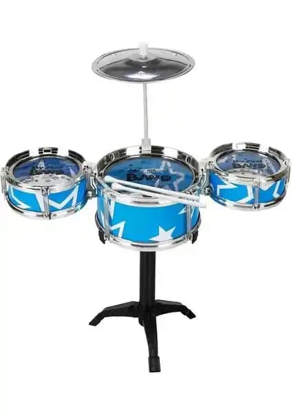Sunman Jazz Drum Mini Bateri Seti Çocuklar İçin Eğlenceli ve Öğretici Müzik Aleti
