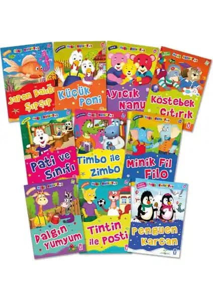 Timaş Çocuk Mini Masallar Seti 3: Eğlenceli ve Eğitici Hikayelerle Sosyal Değerler Kazandırır