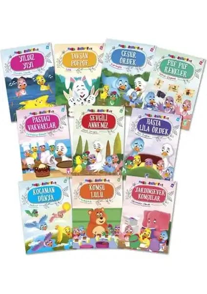 Timaş Çocuk Mini Masallar Seti: Eğitici ve Eğlenceli Hikayelerle Çocukların Hayal Dünyasını Genişleten Kitap Koleksiyonu