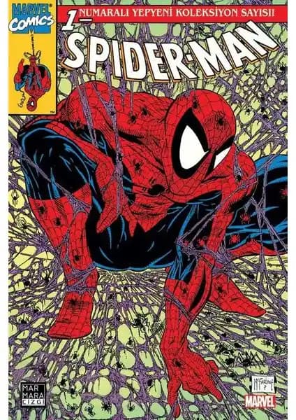Todd McFarlane'in ikonik Spider-Man çizgi romanı Marmara Çizgi baskısıyla tanıtılıyor