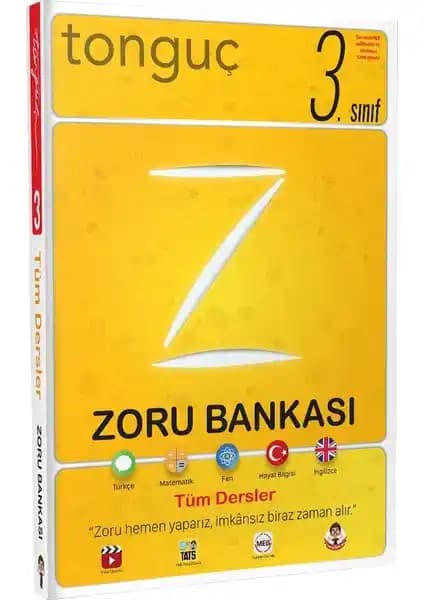 Tonguç Akademi 3. Sınıf Tüm Dersler Zoru Bankası Öğrenciler İçin Güçlü Bir Çalışma Kaynağı