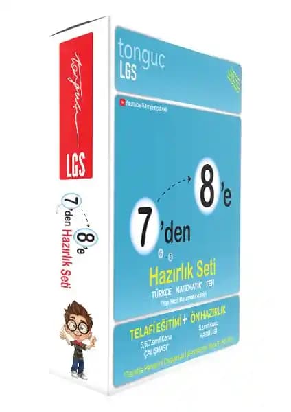 Tonguç Akademi 7'den 8'e Hazırlık Seti: Öğrenciler İçin Kapsamlı ve Güncel Eğitim Kaynağı