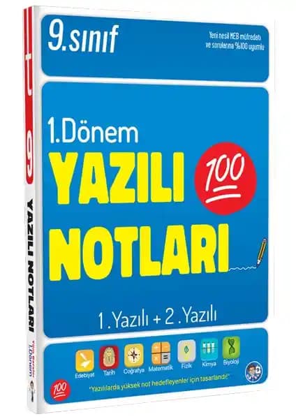 Tonguç Akademi 9. Sınıf Yazılı Notları 1. Dönem Güncel ve Pratik Sınav Kaynağı