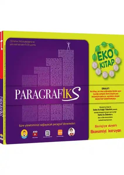 Tonguç Akademi ParagrafİKS Eko: Sınava Hazırlıkta Yenilikçi ve Etkili Bir Kaynak