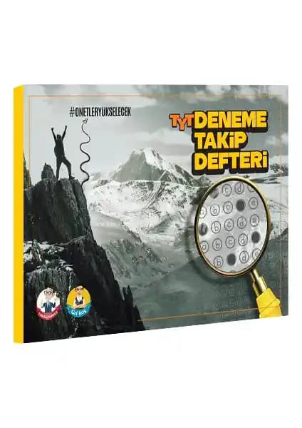 Tonguç Akademi TYT Deneme Takip Defteri: Öğrenciler İçin Etkili Sınav Çalışma Aracı