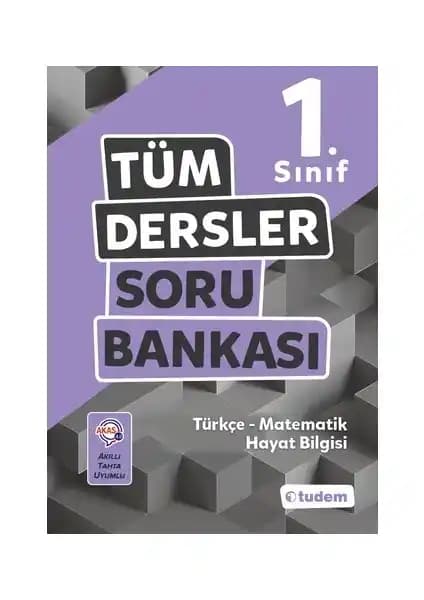Tudem Yayınları 1. Sınıf Tüm Dersler Soru Bankası Güçlü İçerik ve Dayanıklı Tasarım
