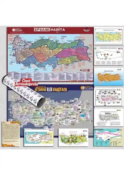 Türkiye'nin Coğrafi ve Ekonomik Özelliklerini Anlayan Detaylı Eğitim Rehberi ve Harita Seti