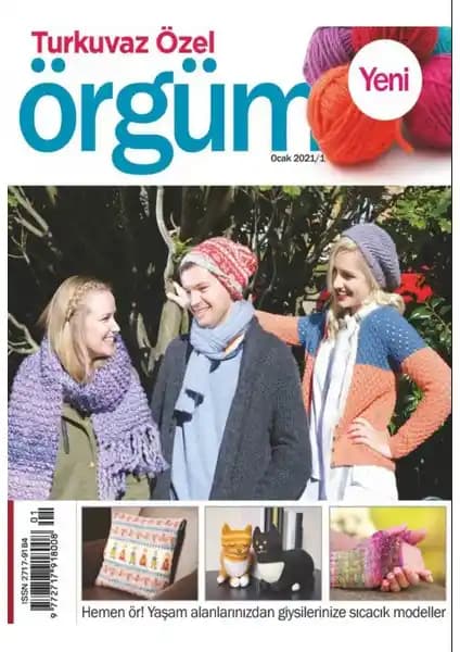 Turkuvaz Dergi Örgüm 2: El İşi ve Yaratıcılığın Buluşma Noktası Gelişmiş Teknikler ve İlgi Çekici Projeler