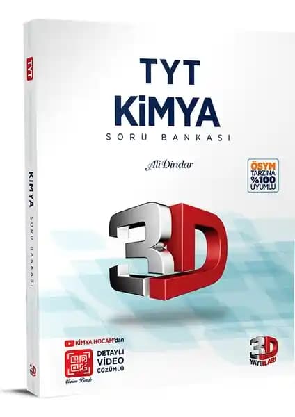TYT Kimya Soru Bankası Tamamı Video Çözümlü - Sınava Hazırlık İçin Kapsamlı Kaynak
