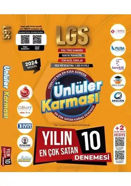 Ünlüler Karması 8. Sınıf LGS Deneme Seti ile Sınava Güçlü Hazırlık Yöntemleri