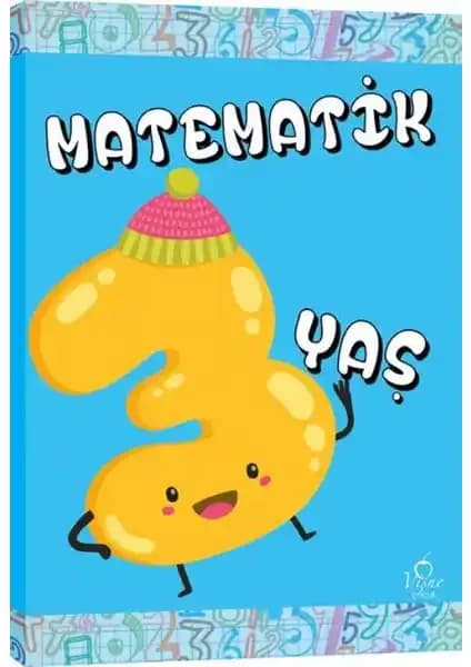 Vişne Çocuk Matematik 3 Yaş Eğitici Kitap: Temel Matematik Kavramlarını Eğlenceli Öğrenme