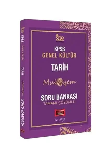 Yargı Yayınevi KPSS 2022 Genel Kültür Tarih Tamamı Çözümlü Soru Bankası İnceleme ve Değerlendirme