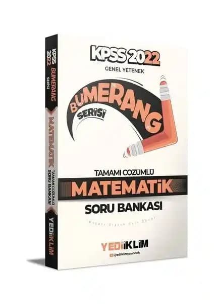 Yediiklim Yayınları KPSS 2022 Genel Yetenek Matematik Tamamı Çözümlü Soru Bankası İnceleme ve Değerlendirme