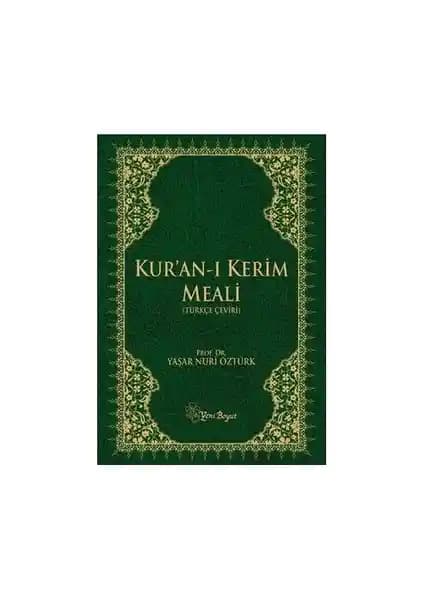 Yeni Boyut Yayınları'ndan Yaşar Nuri Öztürk'ün Anlamlı ve Anlaşılır Kur'an-ı Kerim Meali