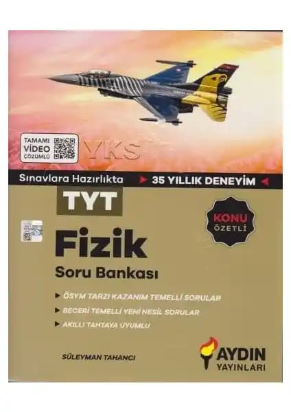 YKS TYT Fizik Soru Bankası Süleyman Tahancı ile Sınava Hazırlıkta Etkili Çözüm