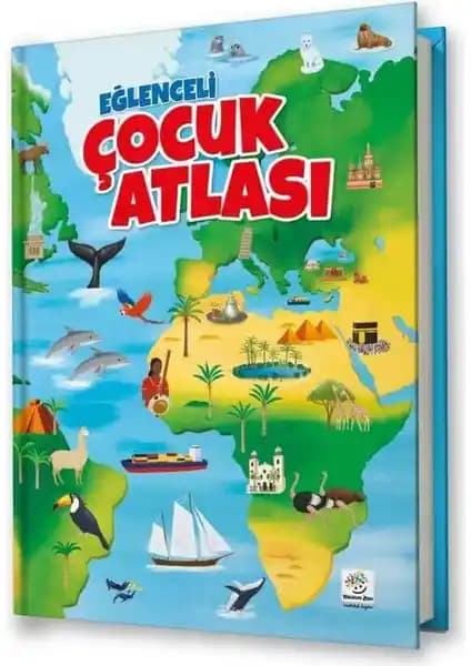 Yükselen Zeka Eğlenceli Çocuk Atlası: Renkli ve Detaylı Dünya Keşfi İçin Ideal