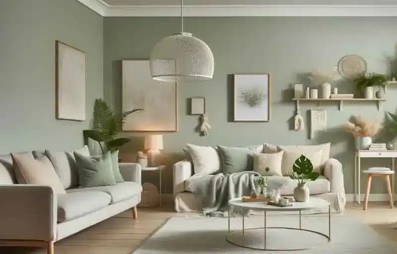 Adaçayı Boya Rengi ve Dekorasyonda Doğal, Sakinleştirici Atmosfer Yaratma