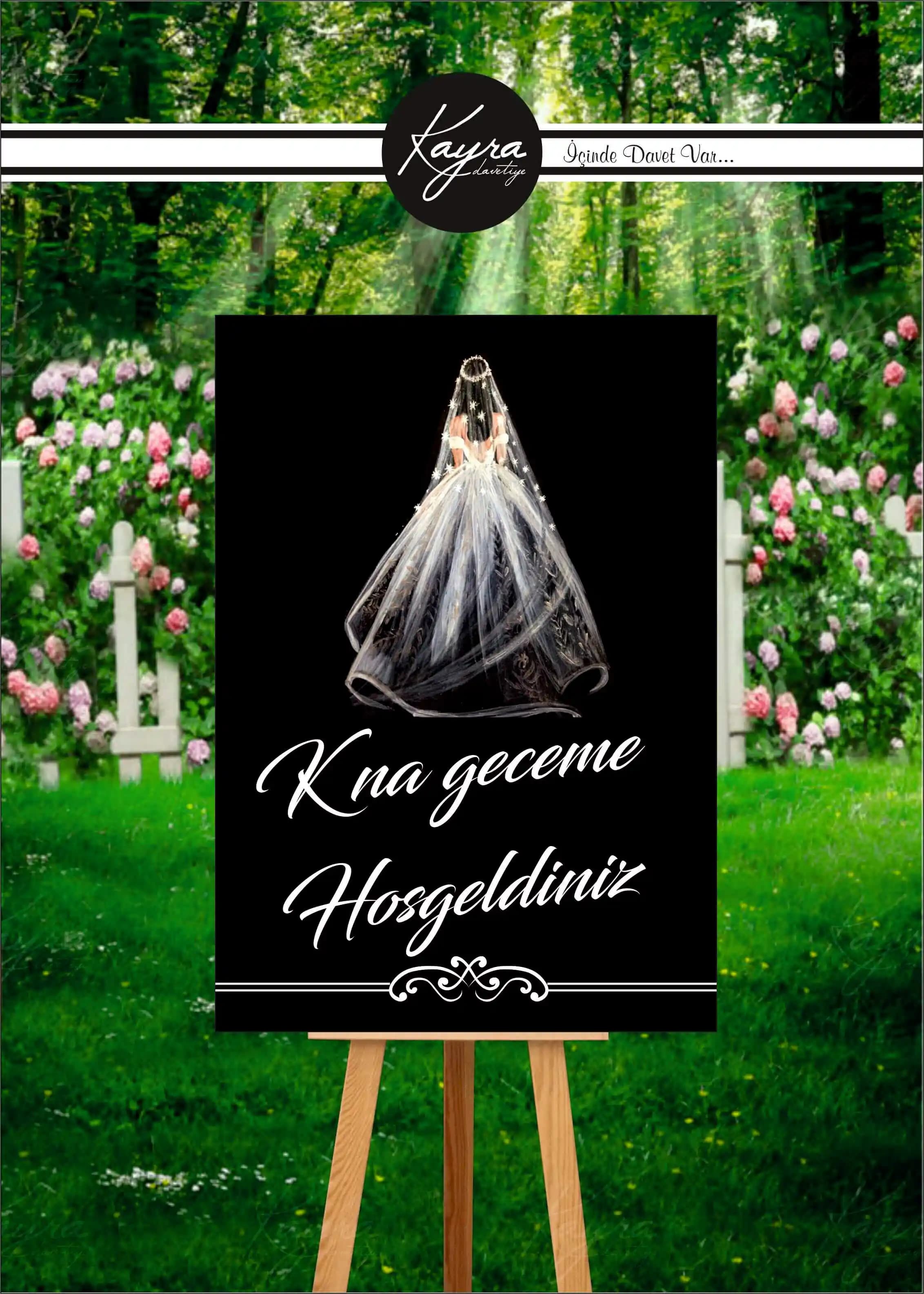 Kına Panosu: Geleneksel Kına Törenlerinde Modern ve Estetik Dekorasyon Unsuru