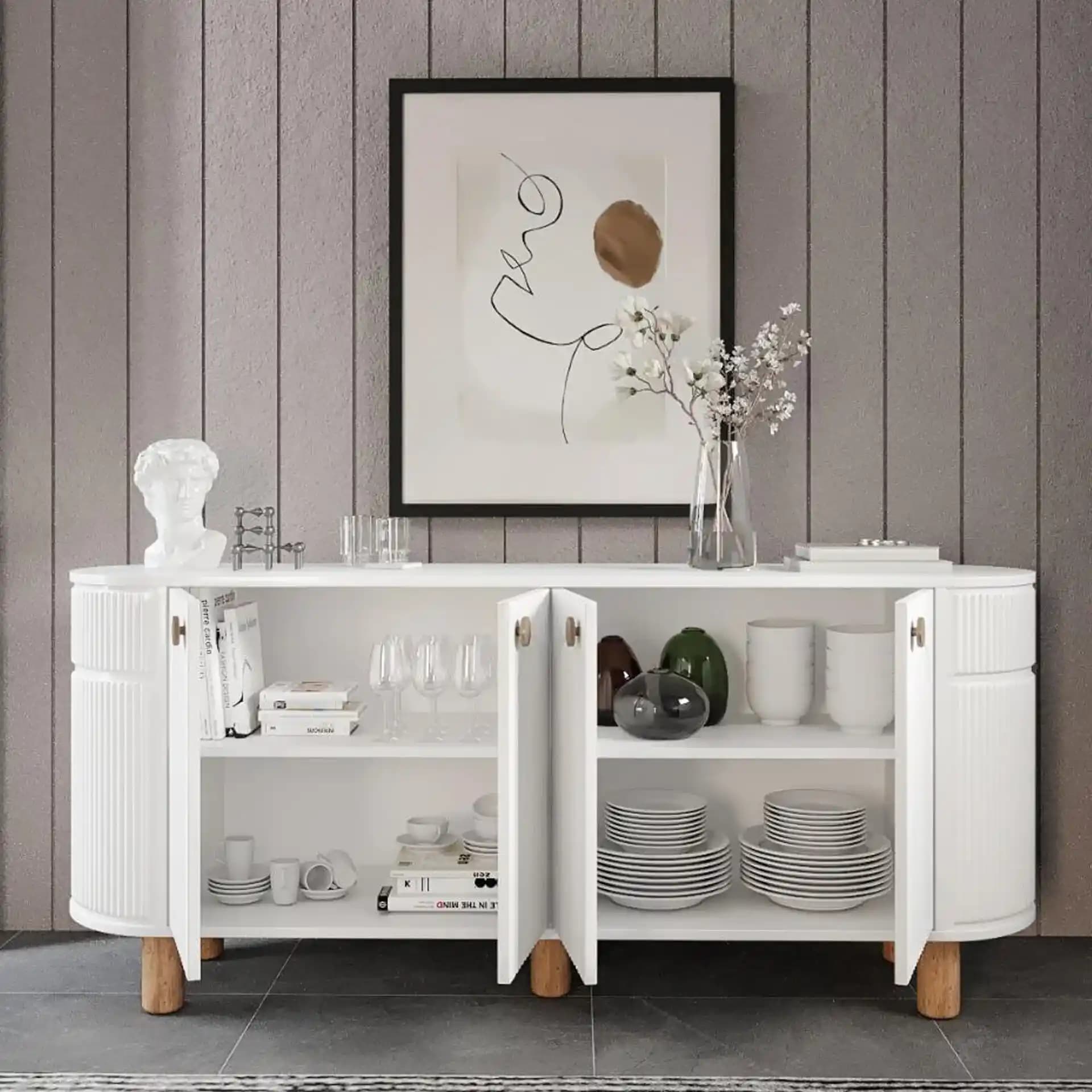 Oval Konsol Tasarımı ve Kullanım Alanları: Estetik ve Fonksiyonel Mobilya Seçenekleri