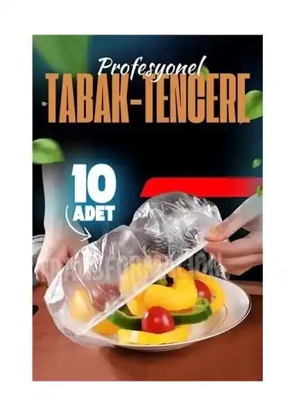 Cansa Profesyonel Tencere Tabak Bonesi Seti 10 Adet Gıda Koruma ve Hijyen Çözümü