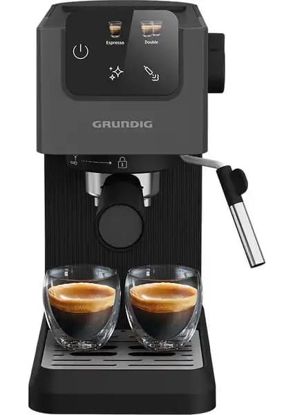 Grundig KSM 4330 Delisia Coffee: Yarı Otomatik Espresso ve Süt Köpürtücü Makine
