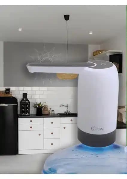 Kiwi KWP 8513 Şarjlı Damacana Su Pompası Modern ve Hijyenik Su Alım Çözümü