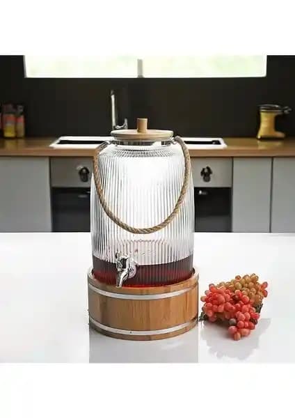 Kosova Cam Sebil Bambulu 6 Lt Zbo-15: Modern ve Çevre Dostu Su Sebili Özellikleri ve Kullanımı