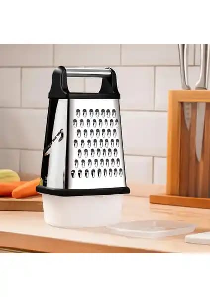 Nehir Paslanmaz Çelik Oval Hazneli Rende: Dayanıklı ve Çok Yönlü Mutfak Gereci