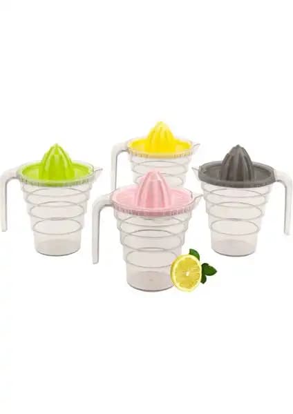 Plastilife KP-142 Ölçülü 500 ml Narenciye Sıkacağı ile Pratik ve Sağlıklı Meyve Suyu Hazırlama