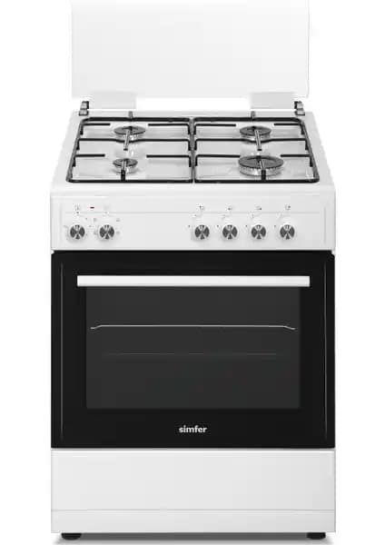 Simfer 1241 A Enerji Sınıfı 65 lt Gazlı Fırın Modern Tasarım ve Güvenilir Performans