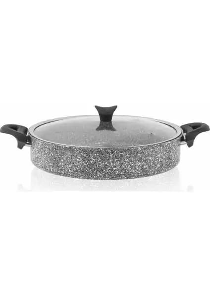 Taç Ultra Granit Basık Tencere 22cm: Dayanıklı ve Kullanışlı Mutfak Gereci