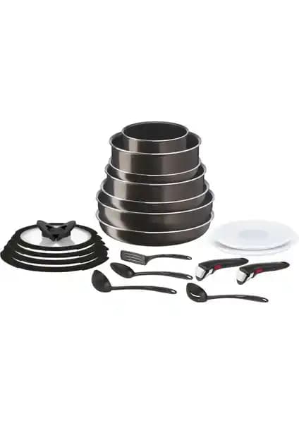 Tefal L15099 Ingenio Titanyum 19 Parça Seti ile Mutfakta Pratiklik ve Dayanıklılık